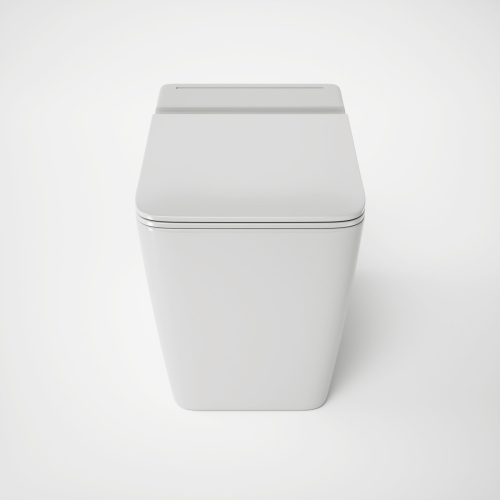 Унитаз приставной Grossman impuls GR-PR-5501 белый с сиденьем микролифт безободковый каскадный смыв - фото 3